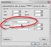 format picture dialog box